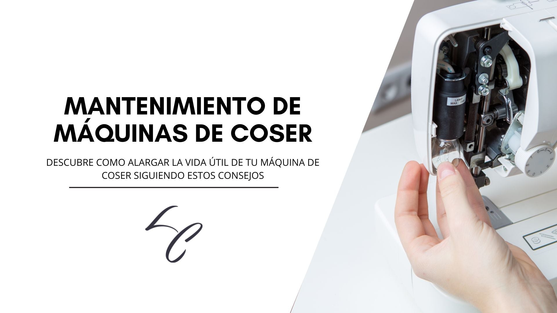 Mantenimiento máquina de coser: guía completa para alargar su vida útil