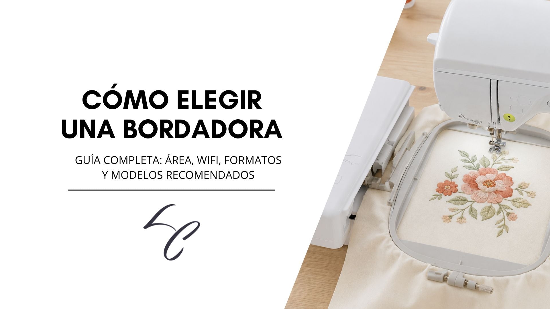 Cómo elegir una máquina de bordar para casa: área, WiFi y formatos