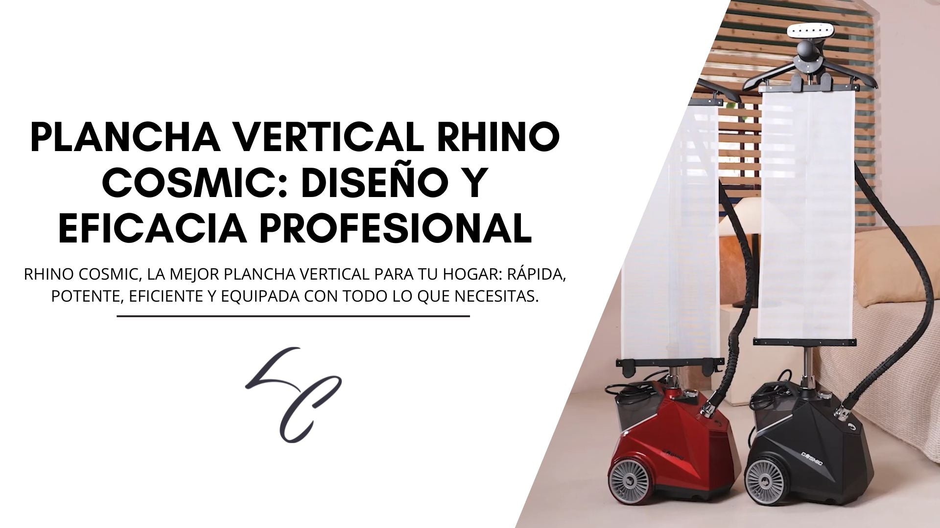 Plancha Vertical RHINO COSMIC: Comodidad y Eficiencia en Casa