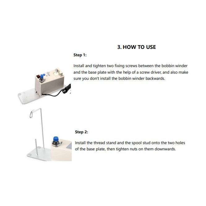 Devanador de sobremesa Automático