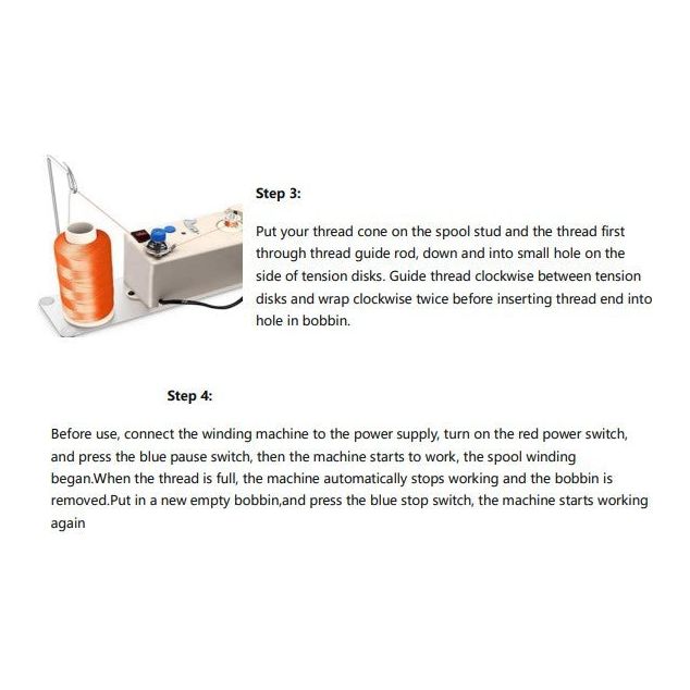 Devanador de sobremesa Automático