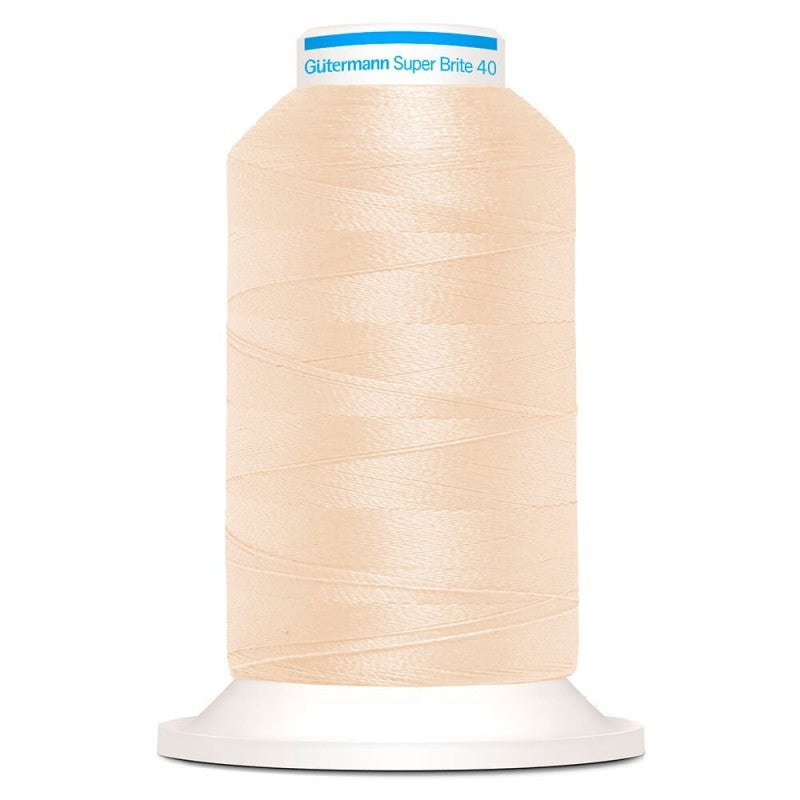 Hilos para Bordar – Gütermann Super Brite Polyester 40, 1,000 mts