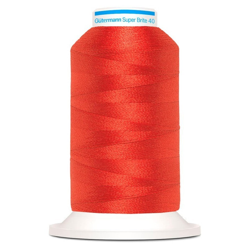 Hilos para Bordar – Gütermann Super Brite Polyester 40, 1,000 mts