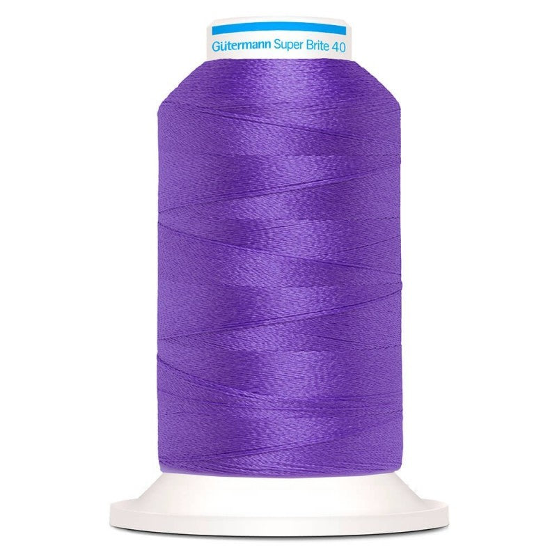 Hilos para Bordar – Gütermann Super Brite Polyester 40, 1,000 mts