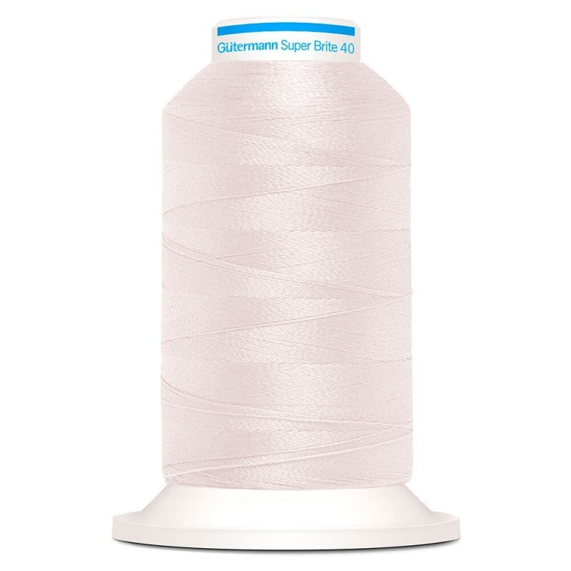 Hilos para Bordar – Gütermann Super Brite Polyester 40, 1,000 mts