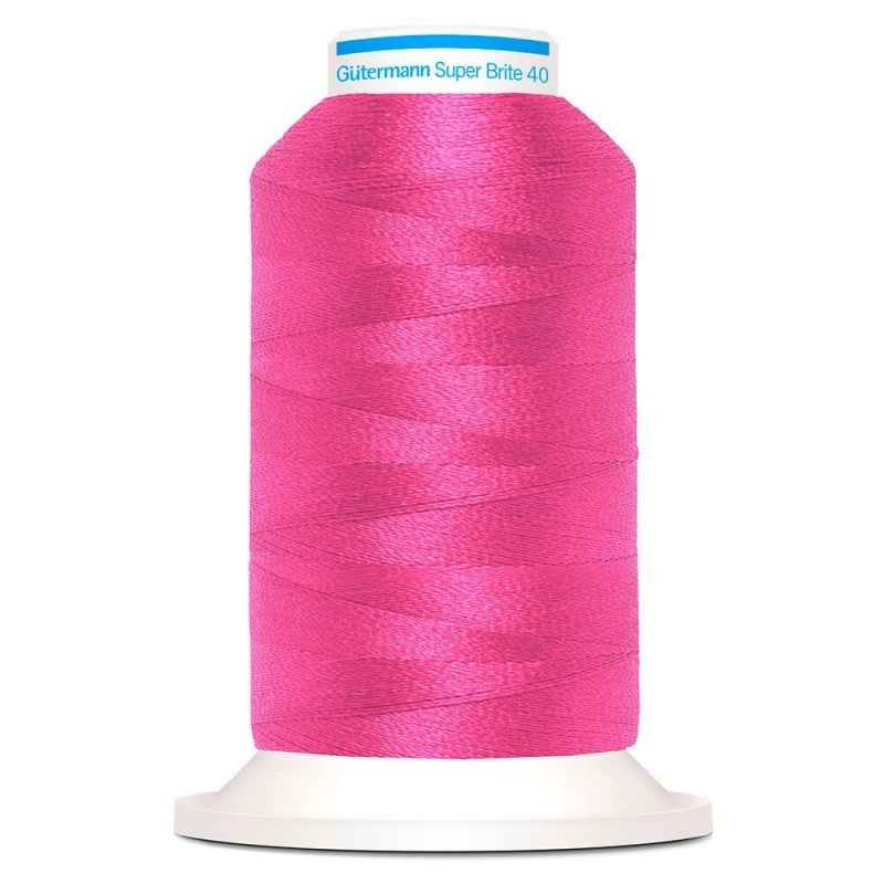 Hilos para Bordar – Gütermann Super Brite Polyester 40, 1,000 mts