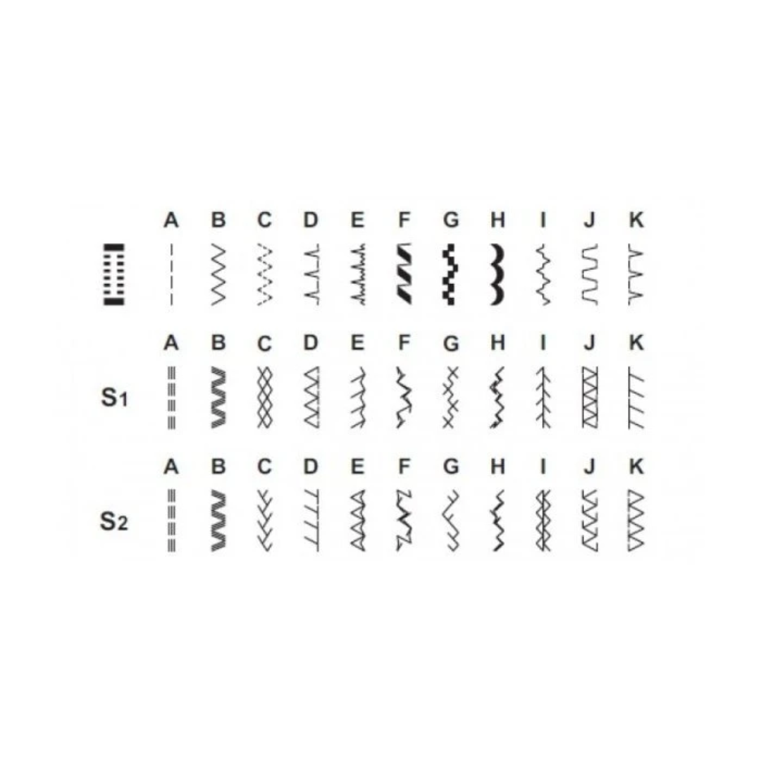 32 puntadas Máquina de Coser Singer Heavy Duty 4432