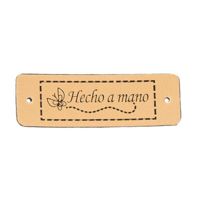 Pack de 5 Etiquetas Polipiel 