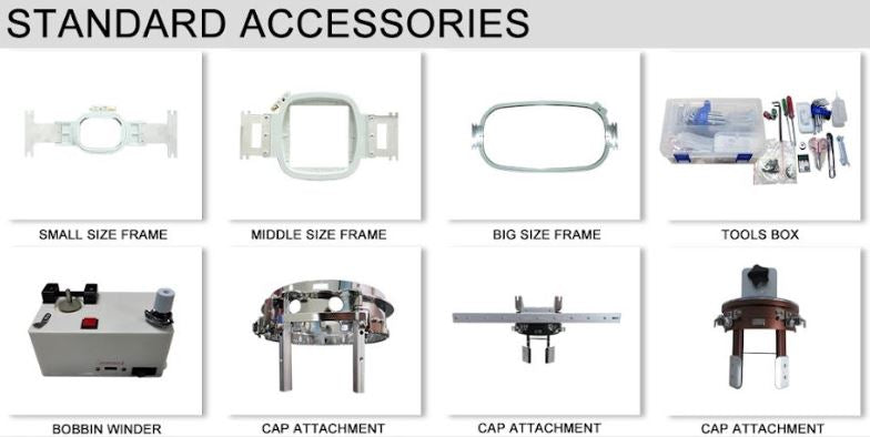 Bordadora Industrial de 12 Agujas RHINO RH-1201E