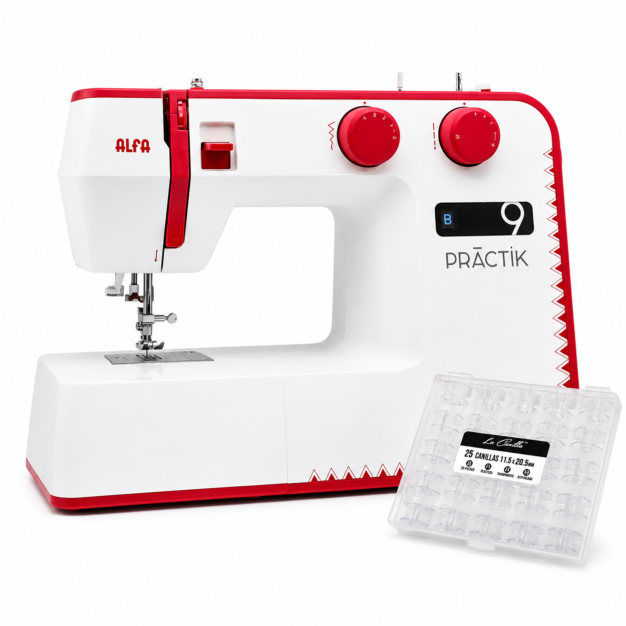 Máquina de coser Alfa Practik 9