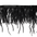 Fleco de Pasamanería Pluma (1mt) 8cm