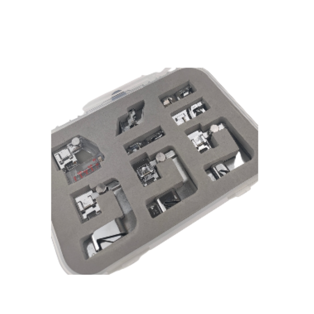 Kit de 8 Prensatelas Dobladillo - Bies