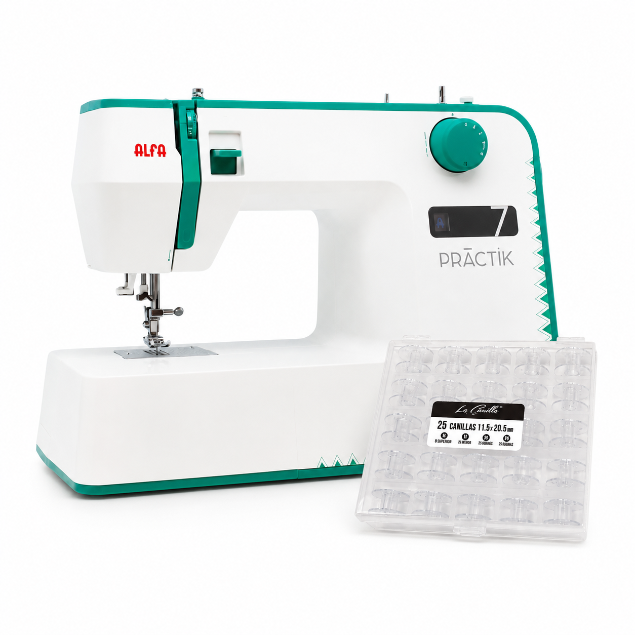 Máquina de coser Alfa Practik 7
