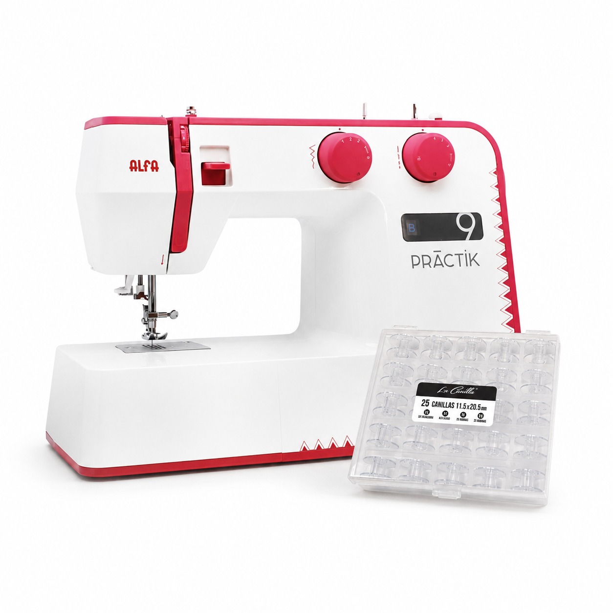 Máquina de coser Alfa Practik 9