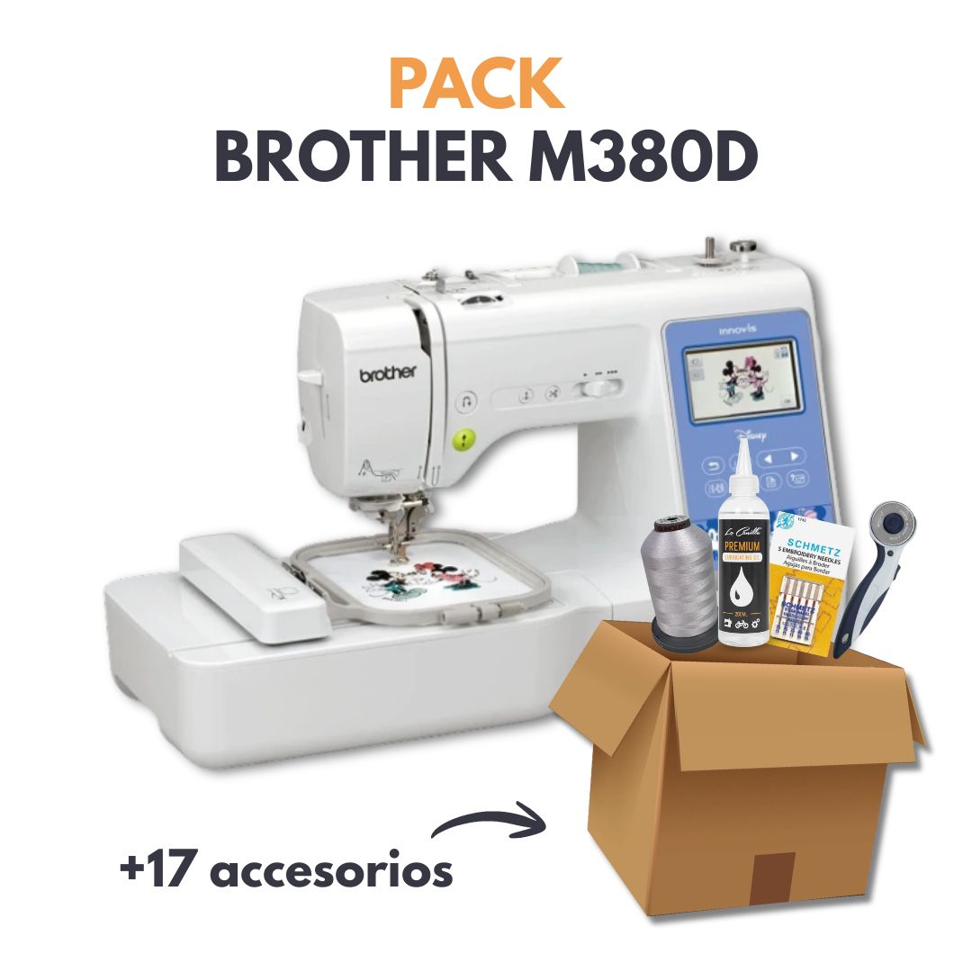 PACK BROTHER M380D + Accesorios