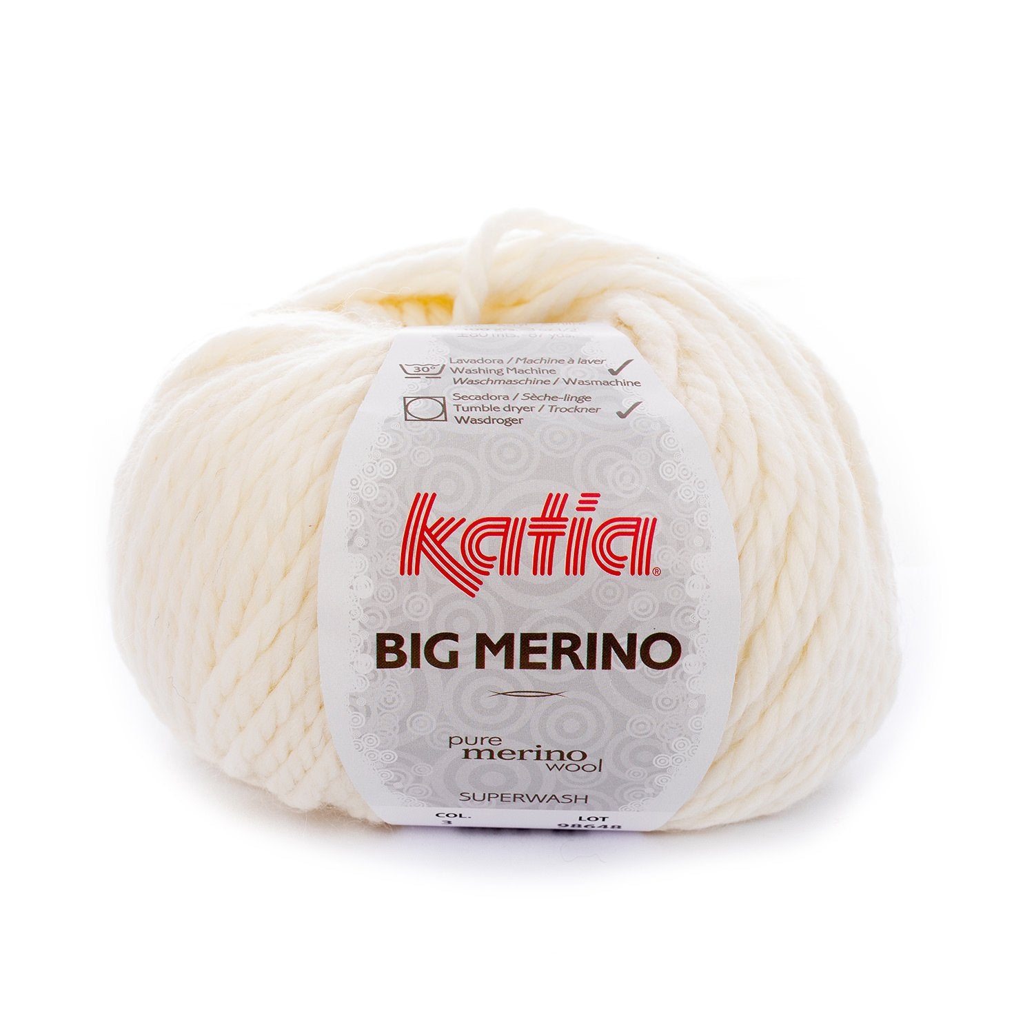 LANA KATIA BIG MERINO 100 grs