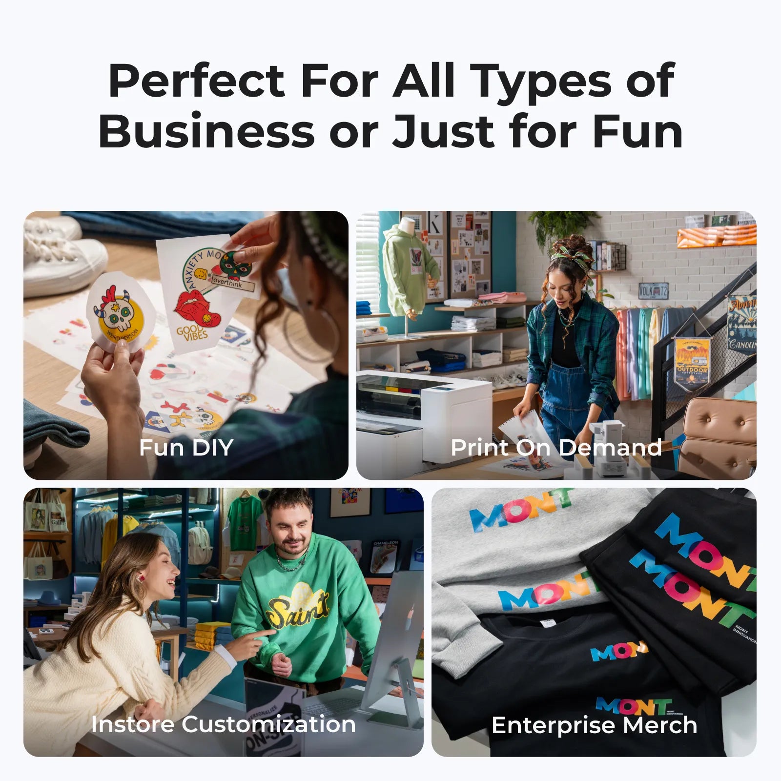 Impresora DTF xTool Apparel All-in-One