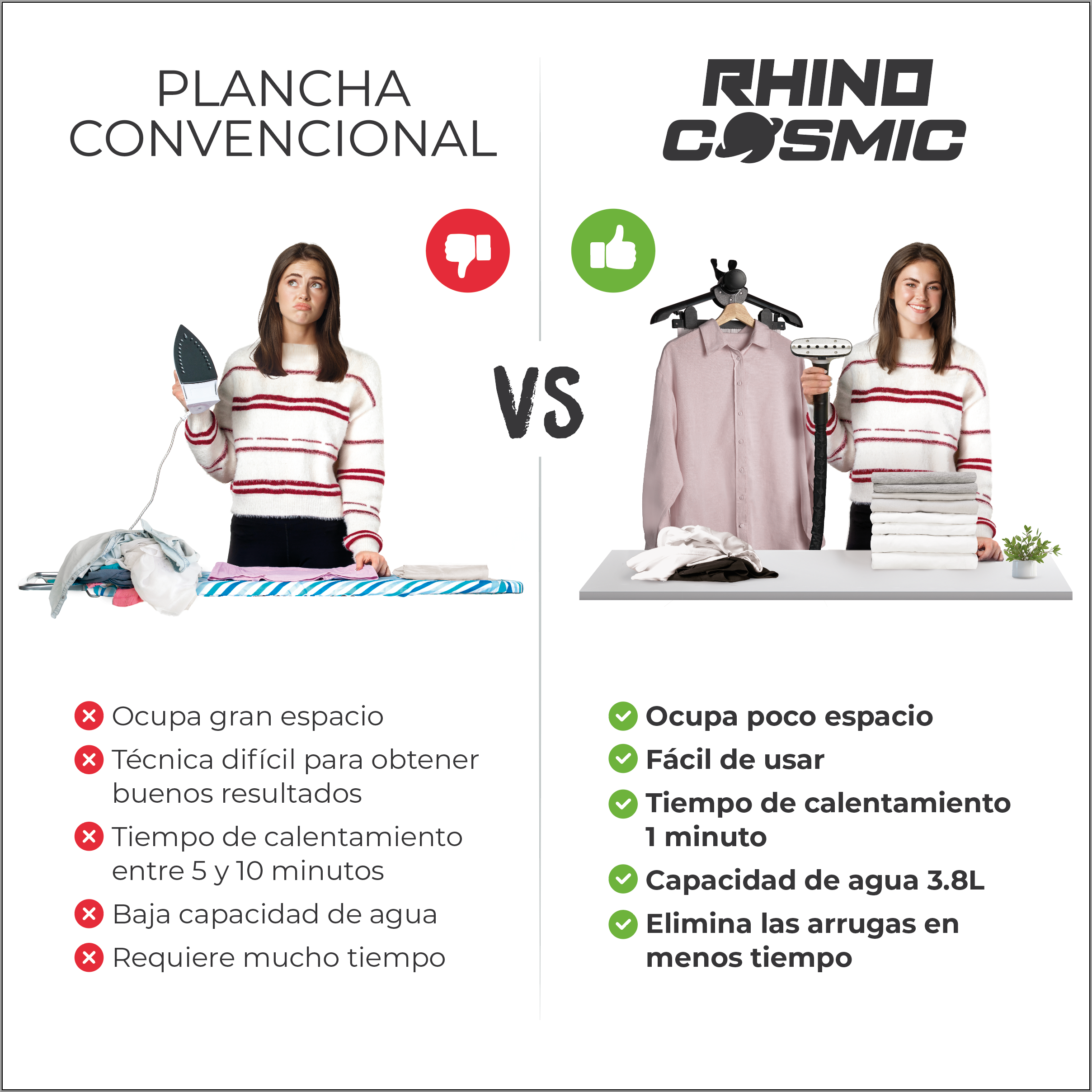 Plancha Vertical - Rhino Cosmic
