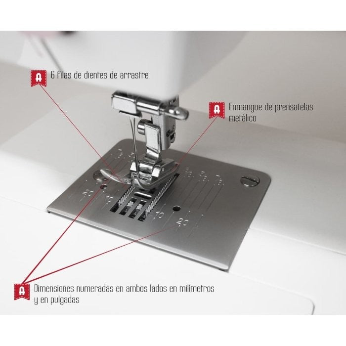 Máquina de coser Alfa Practik 9