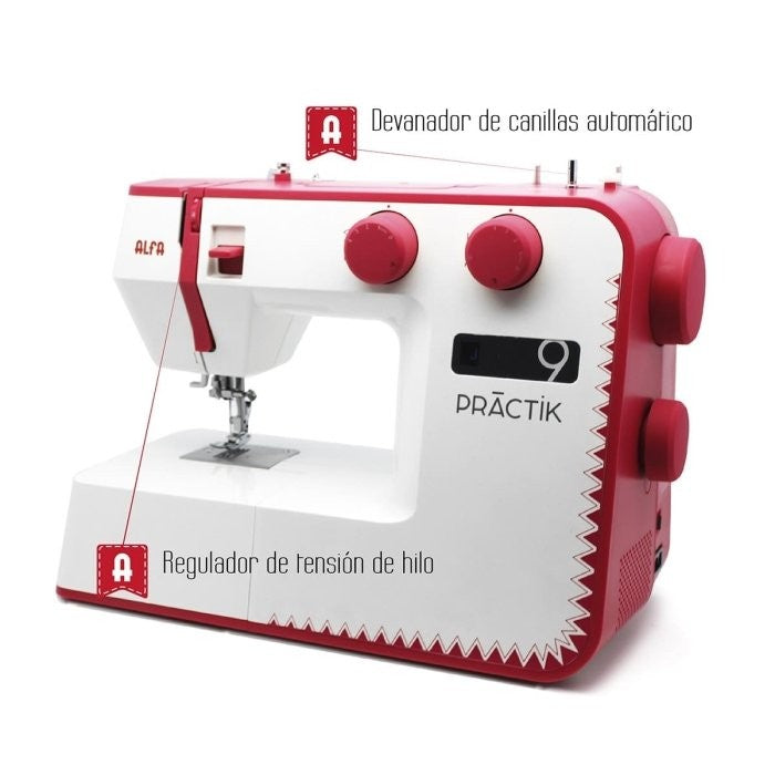 Máquina de coser Alfa Practik 9