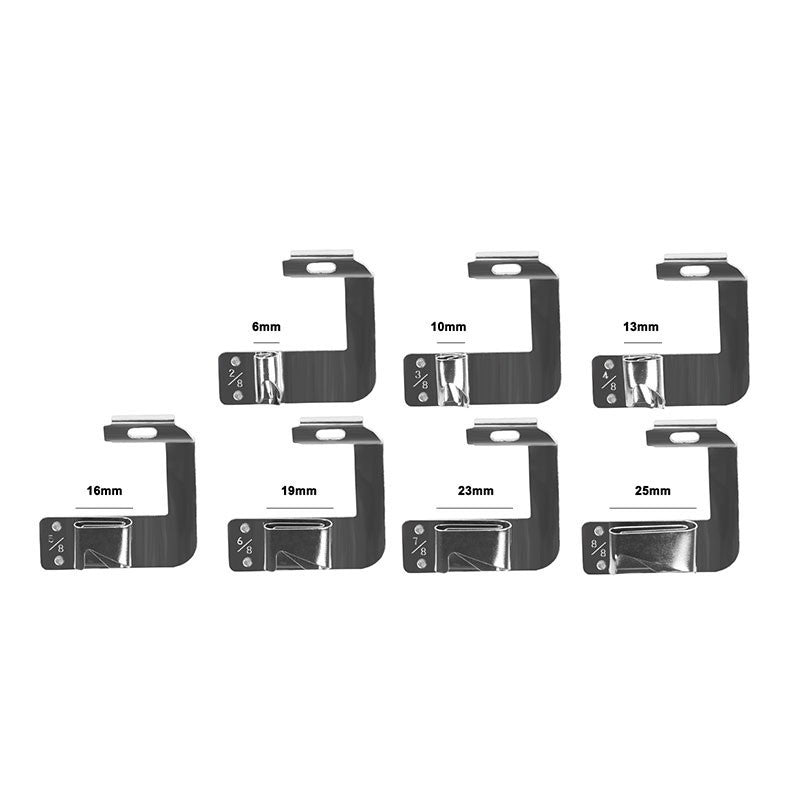 Kit 7 prensatelas de dobladillos