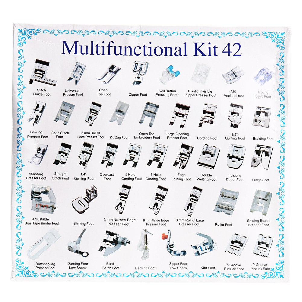 Kit 42 prensatelas universales