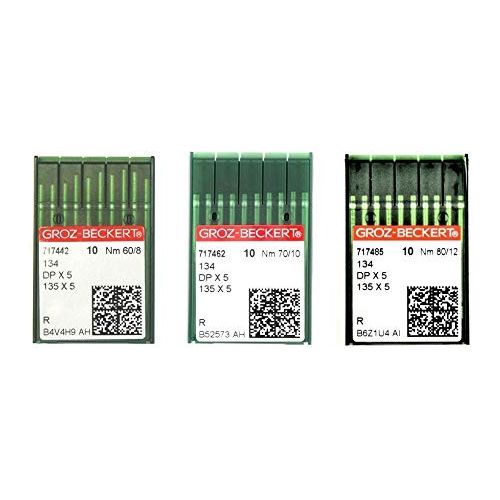 Agujas Groz-Beckert 134 DPx5 (Finas (60-70-80))