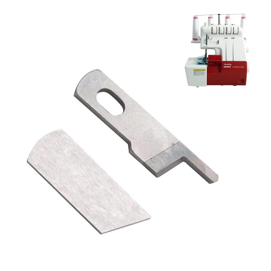 Set de Cuchillas (Superior + Inferior) Remalladora