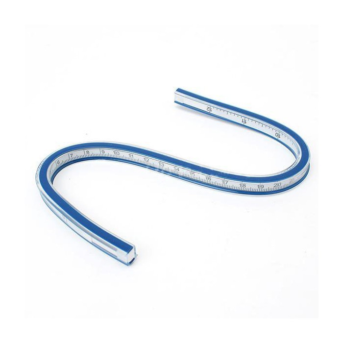 Regla Curva Flexible 60cm