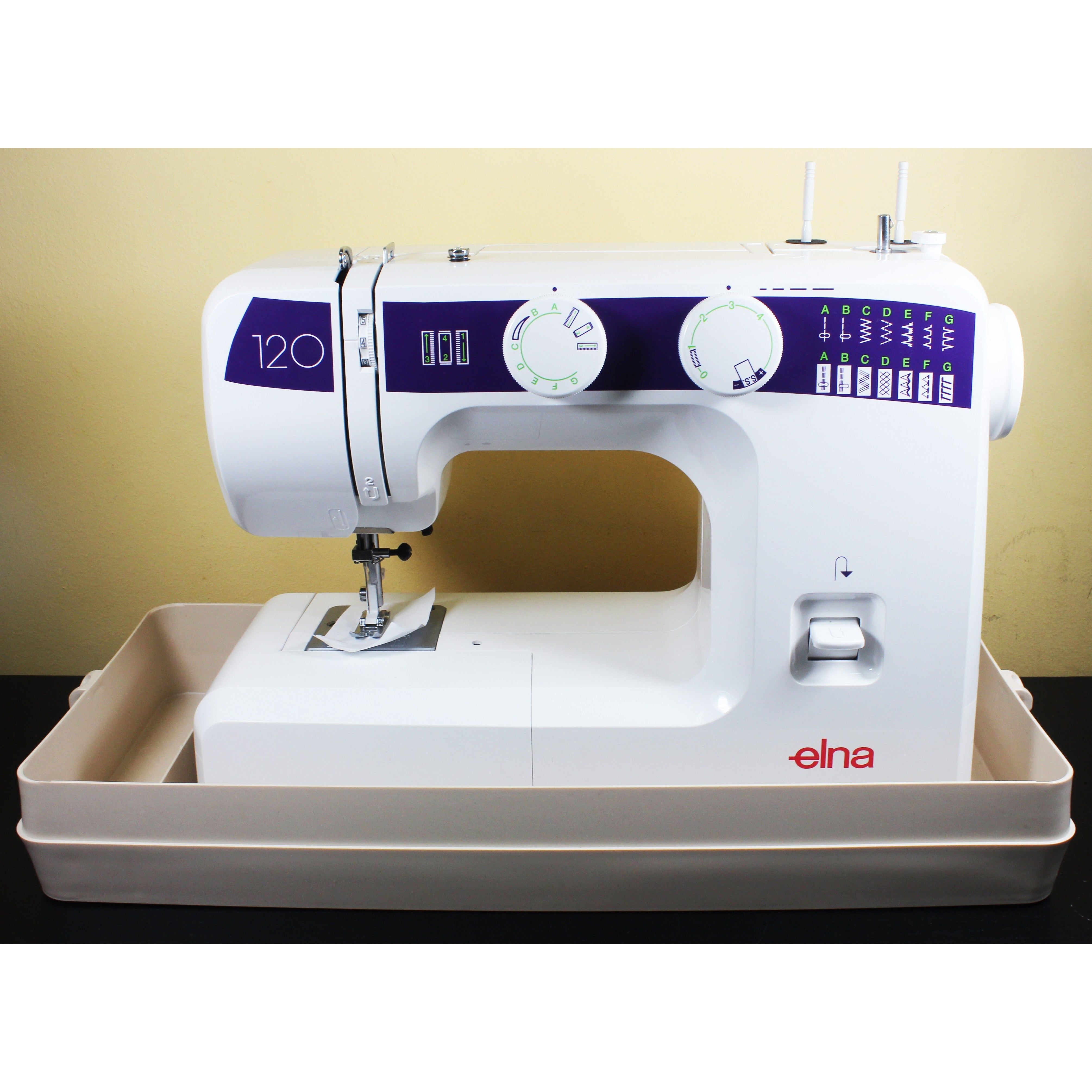 Maletín para máquinas de coser de brazo libre