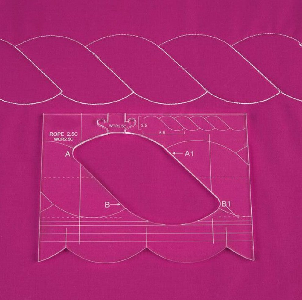 Kit 4 Reglas-Plantillas Quilting