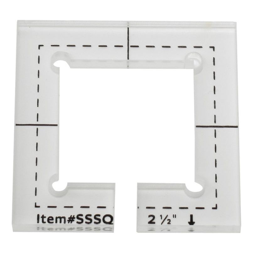 Kit 6 Plantillas-Reglas Quilting