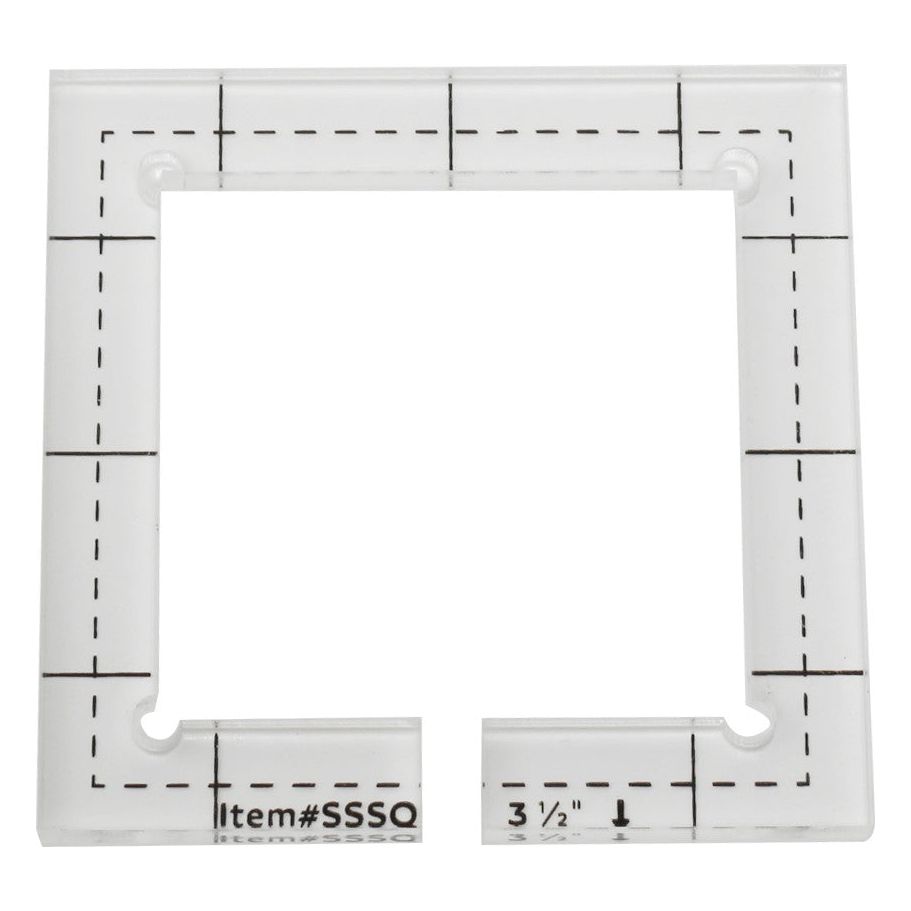 Kit 6 Plantillas-Reglas Quilting