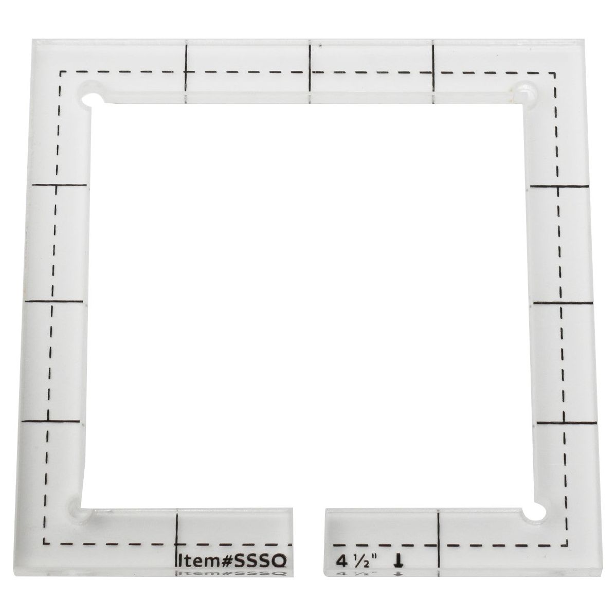 Kit 6 Plantillas-Reglas Quilting