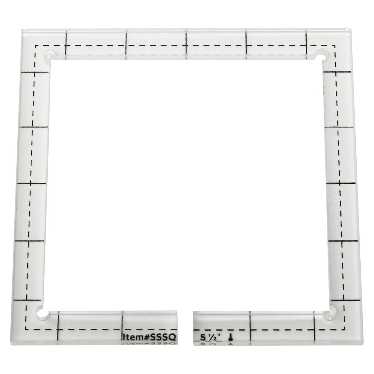 Kit 6 Plantillas-Reglas Quilting