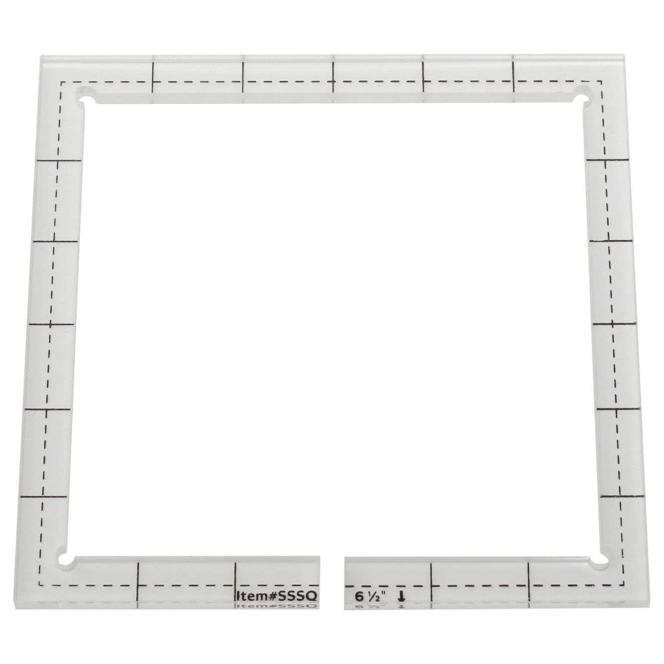 Kit 6 Plantillas-Reglas Quilting