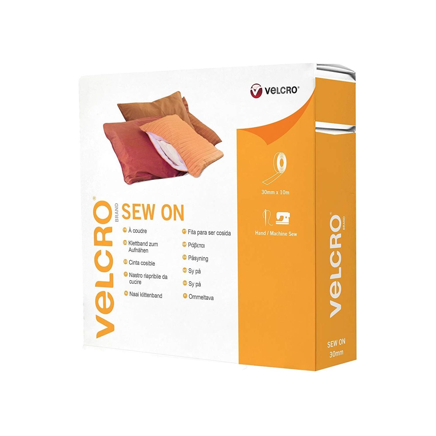 Velcro Macho + Hembra 30mm Negro