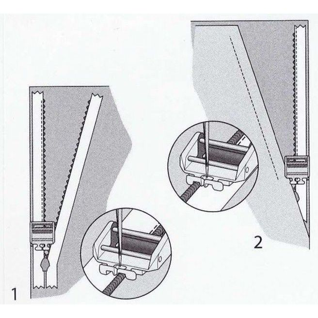 Prensatelas Cremalleras PFAFF