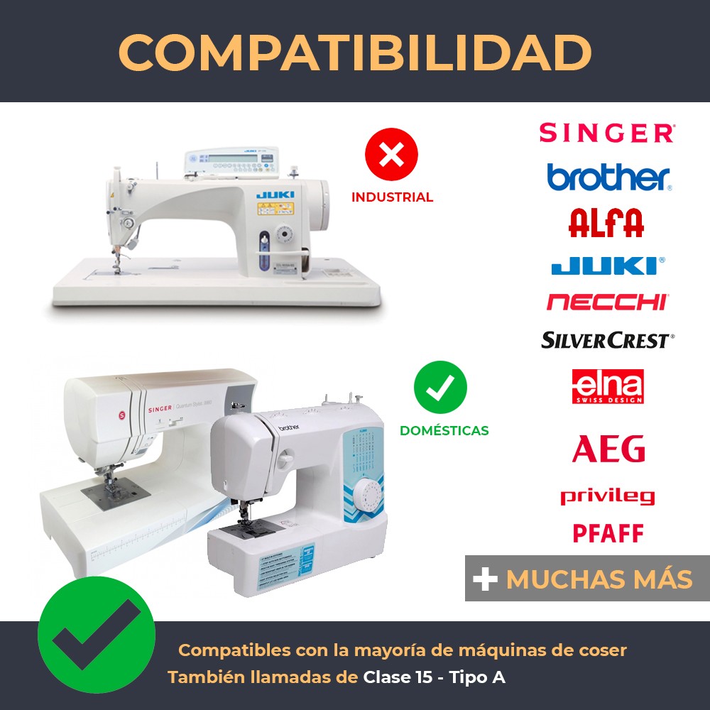 Pack 10 Canillas Metálicas