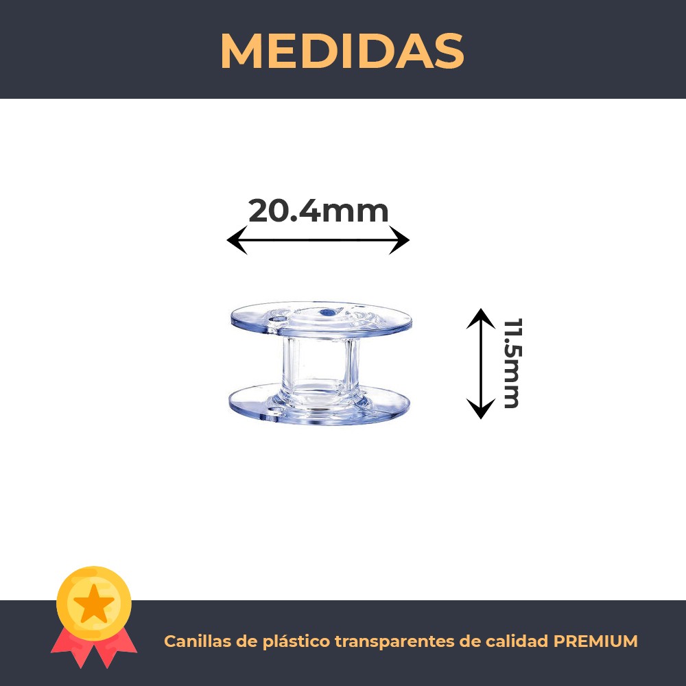 Pack 10 Canillas Metálicas