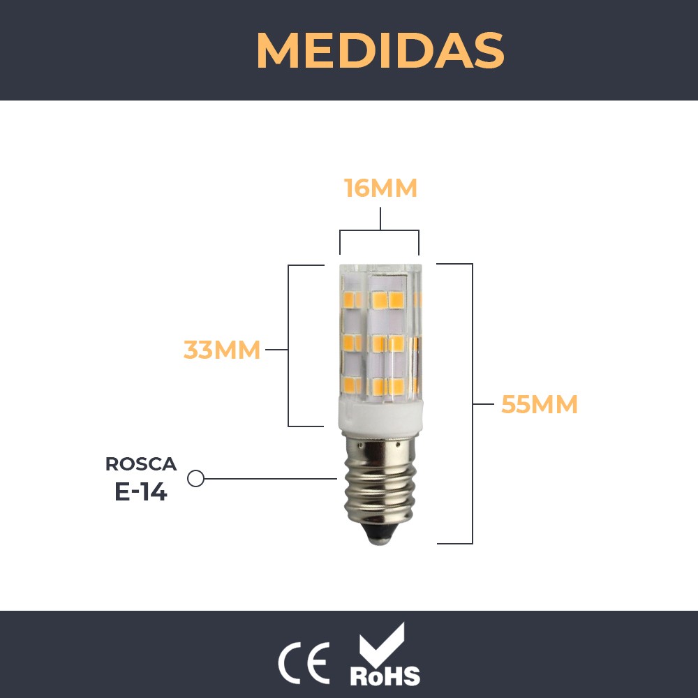 Bombilla LED E14