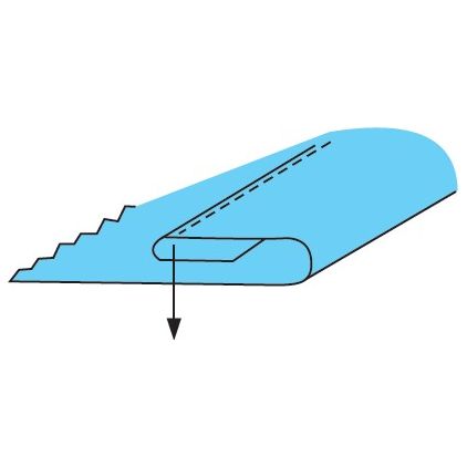 Embudo dobladillador