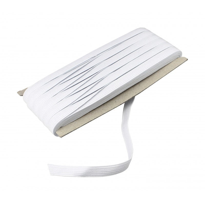 1 Metro de Goma Braga Blanca (5mm)