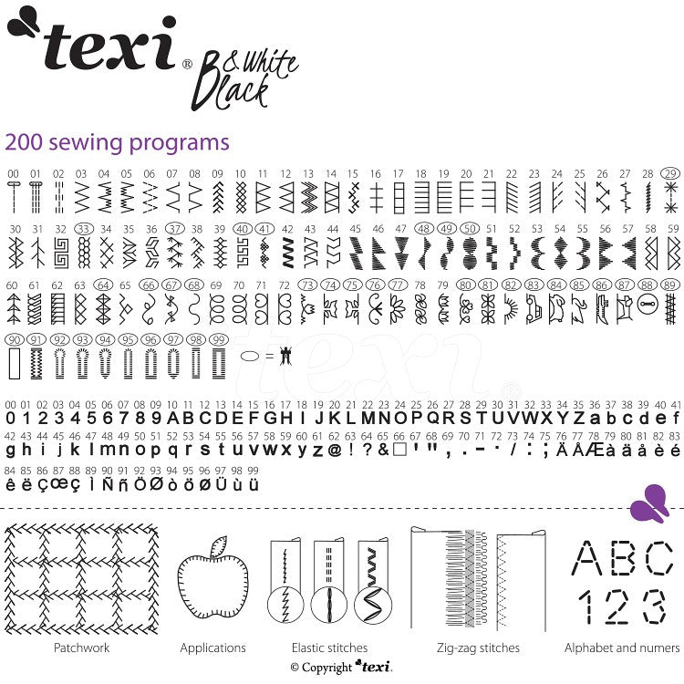 TEXI Black & White