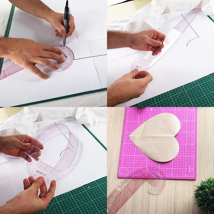 Regla Curva Francesa para Patronaje 58cm