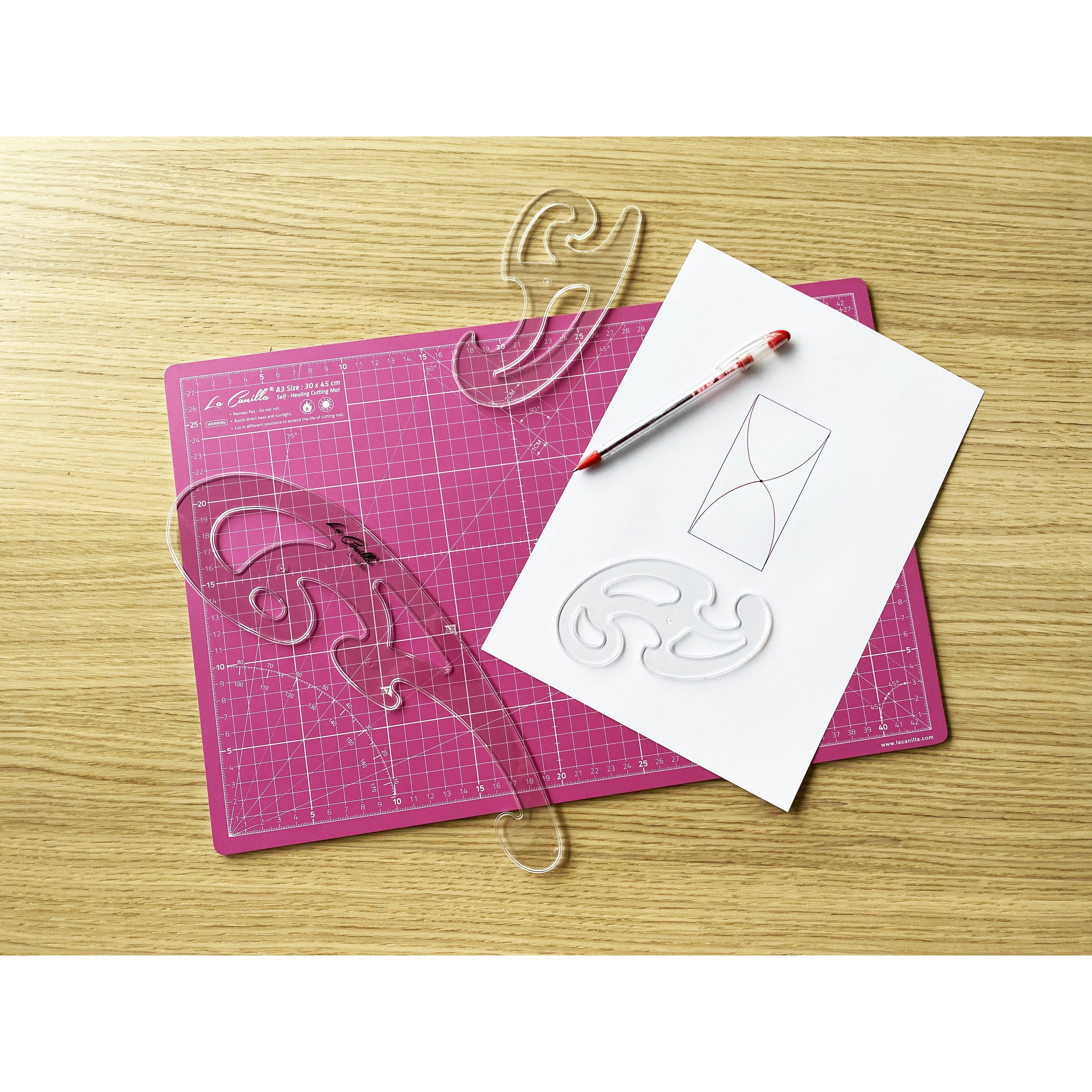 Set de Reglas Curvas Burmester