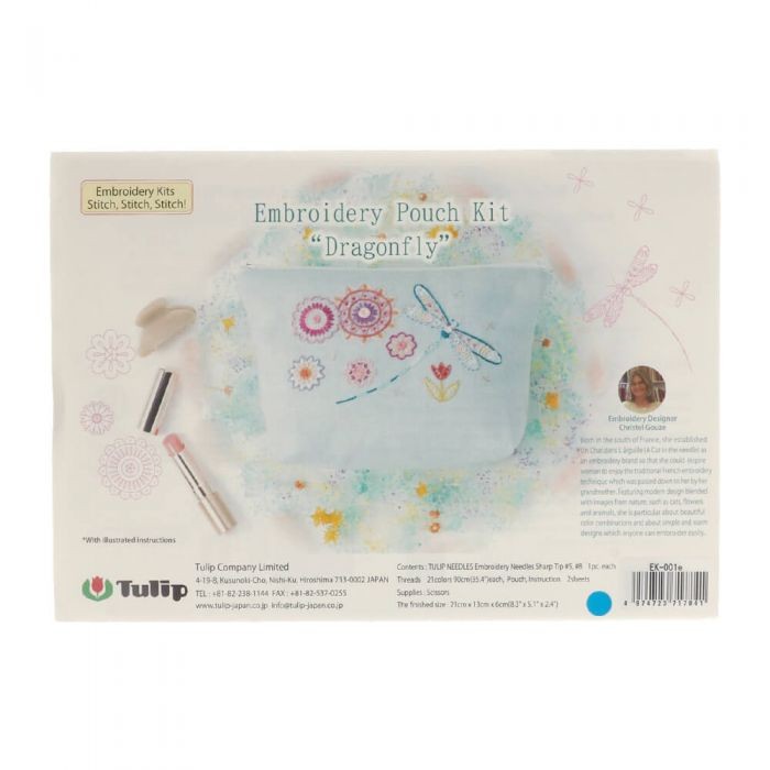 Set de Bordado Dragonfly