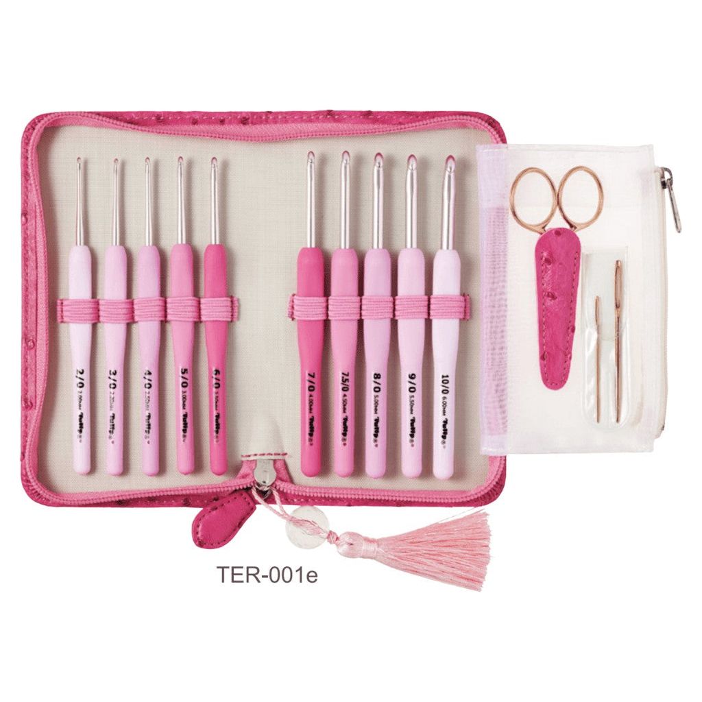Set de agujas de ganchillo ETIMO rose