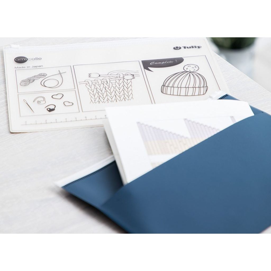 Kit de punto color navy