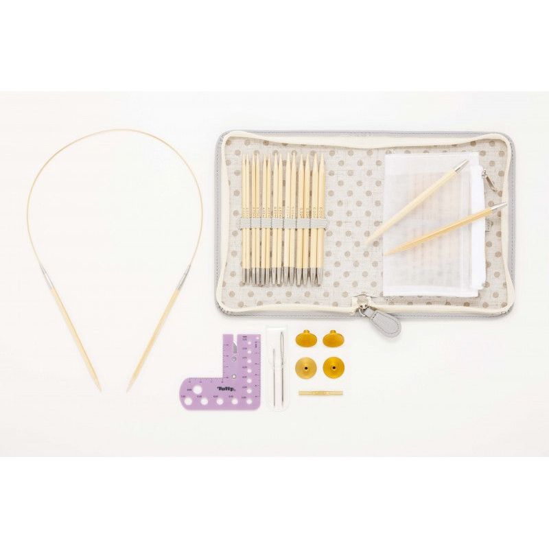 Set de agujas de punto Carry Long